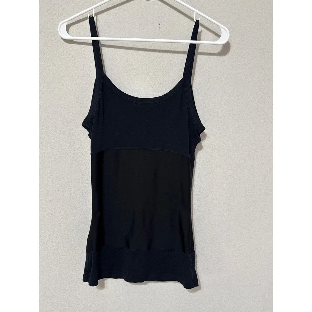 Yummie Camisole Women Medium Black Compression Smoothing Shapewear Tank Top